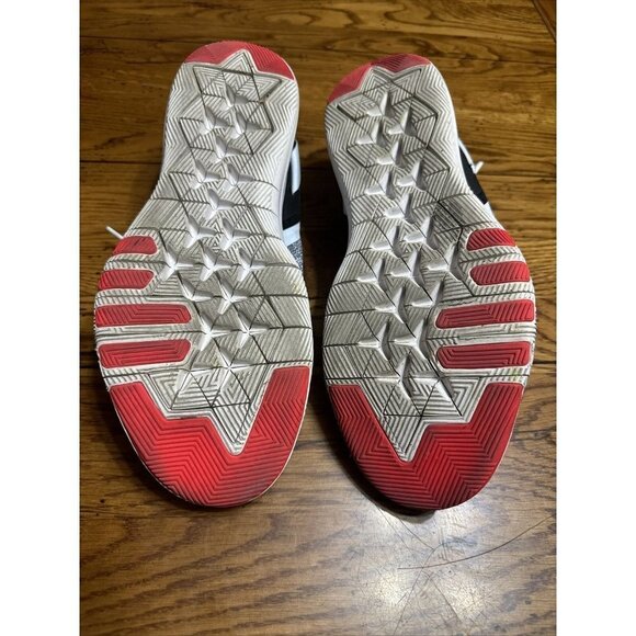 Nike Women’s Flex Trainer 9 Gray Blue Red Running Sneaker AQ7491-400 Size 11 - Picture 4 of 8